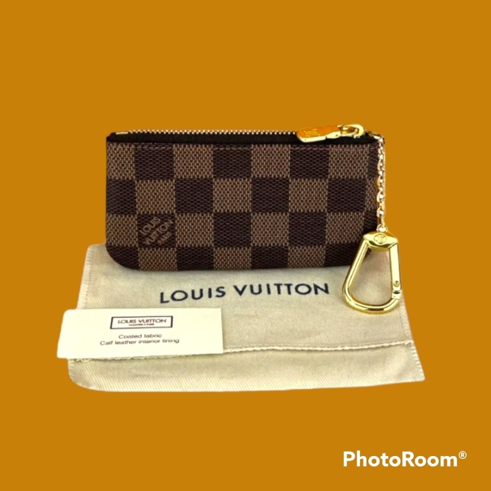 LEATHER KEY RING Louis Vuitton - Picture 2 of 6